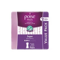 Poise Pads Super 28 Pack