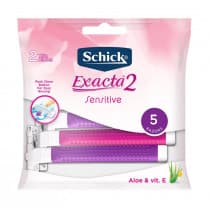 Schick Exacta 2 Sensitive Women Disposable Razors 5 Pack