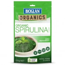 Bioglan Organics Organic Spirulina Powder 100g