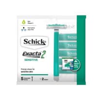 Schick Exacta 2 Sensitive Men Disposable Razors 5 Pack