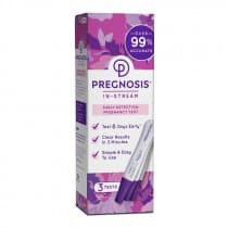 Pregnosis In-Stream Early Detection Pregnancy Test 3 Tests