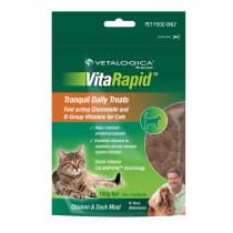 Vetalogica VitaRapid Tranquil Daily Treats For Cats 100g