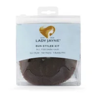 Lady Jayne Dark Bun Styler Kit Medium/Large