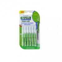 GUM Proxa Travler 1.1mm Green 6 Pack