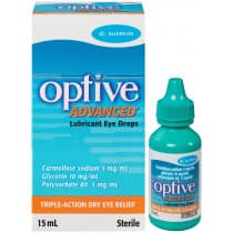 Optive Advanced Lubricant Eye Drops 15ml