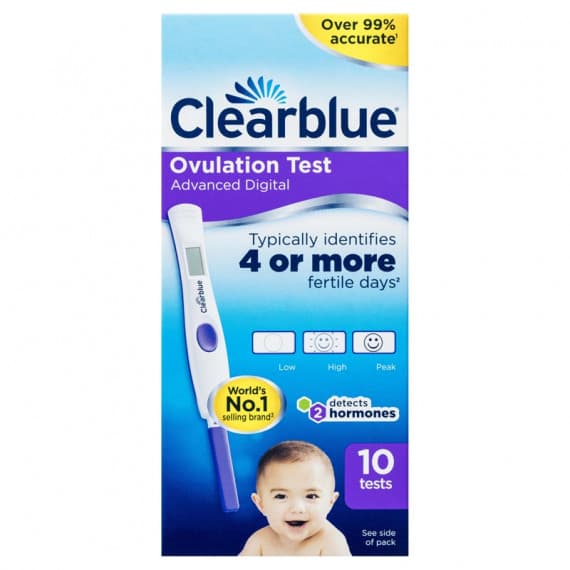 Shop Clearblue Advanced Digital Ovulation Test 10 Test Online