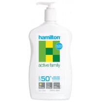Hamilton Active Family Sunscreen SPF50+ Lotion 500ml