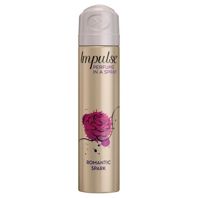 Shop Impulse Women Body Spray Aerosol Deodorant Romantic Spark 75ml Online