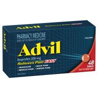 Advil Ibuprofen 200mg 48 Tablets