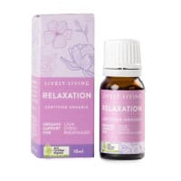 Lively Living Essential Oil Blend Certified Organic Relaxation 10ml