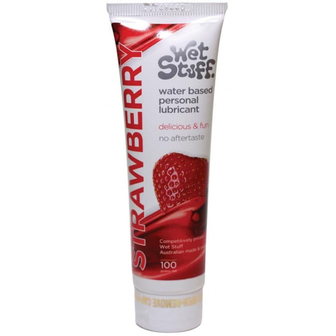 Shop Wet Stuff Water Based Personal Lubricant Strawberry 100g Online Shop Wet Stuff Water Based Personal Lubricant Strawberry 100g Online