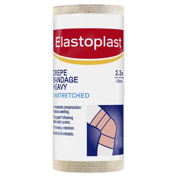 Buy Elastoplast Heavy Weight Crepe Bandage 10cm x 2.3m Online Chemist Australia