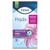 Tena Pads Mini Plus Long Length 16 Pack