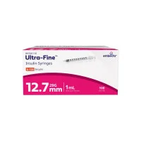 Embecta Ultra Fine Insulin Syringes 1.0ml 29g X 12.7mm Single or Box 100 Ref 326719