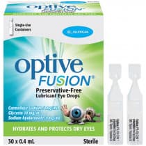 Optive Fusion Lubricant Eye Drops 30 x 0.4ml