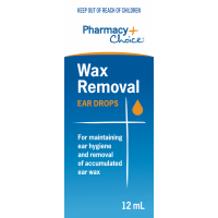 Pharmacy Choice Wax Removal Ear Drops 12ml