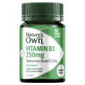 Natures Own Vitamin B1 250mg 75 Tablets
