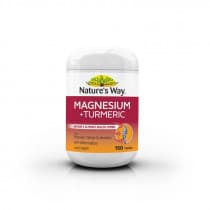 Natures Way Magnesium and Tumeric 150 Tablets