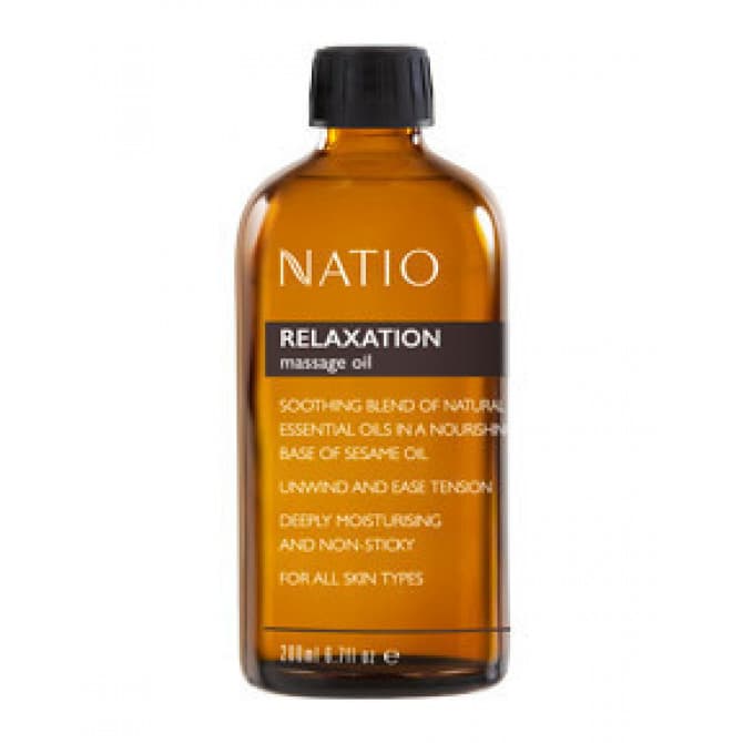 Buy Natio Relaxation Massage Oil 200ml Online Chemist Australia