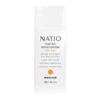 Natio Tinted Moisturiser SPF 50 plus Medium 50ml