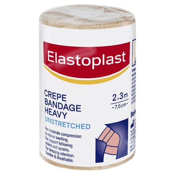 Buy Elastoplast Bandage Crepe Unstretched 7.5cm x 2.3m Online Chemist Australia