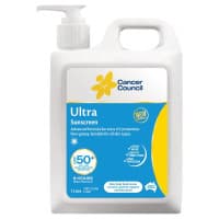Cancer Council Ultra Sunscreen 50+ 1 Litre