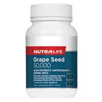 Nutra Life Grape Seed 50000 120 Capsules