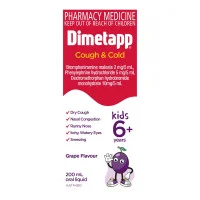 Dimetapp Kids Cough And Cold 6 years Plus 200ml