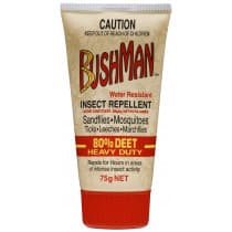 Bushman Heavy Duty 80% Deet Insect Repellent Gel 75g