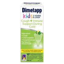Dimetapp Kids Cough + Immune Support During Cold 200ml