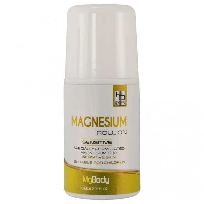 Shop Mgbody Sensitive - Magnesium Roll On Gel 60ml Online