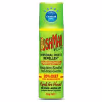 BUshman Plus UV Insect Repellent Aerosol with Sunscreen 50g