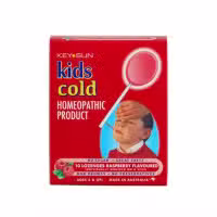 Key Sun Kids Cold Raspberry Flavoured 10 Lozenges