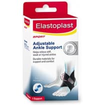 Elastoplast Sport Adjustable Ankle Support Black