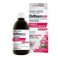 Difflam C Sore Throat Gargle and Mouth Solution 100ml