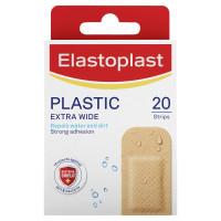 Elastoplast Extra Wide Plastic Strip 20 Pack