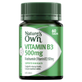 Natures Own Vitamin B3 500mg 60 Tablets