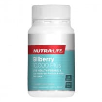 Nutra Life Bilberry 10000 Plus 30 Tablets