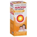 Nurofen For Children 3 Months To 5  Years Orange 100ml
