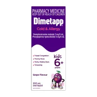 Dimetapp Kids Cold and Allergy 6 years Plus 200ml