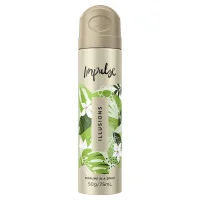 Impulse Body Spray Aerosol Deodorant Illusions 75ml