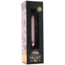 Rocks Off Bullet Vibrator Touch of Velvet Rose Blush 90mm