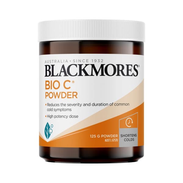 Shop Blackmores Bio C Powder 125g Powder Online