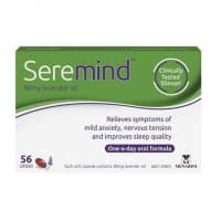 Seremind 80mg Lavender Oil 56 Capsules