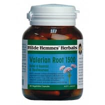 Hilde Hemmes Herbals Valerian Root 1500mg 60 Capsules