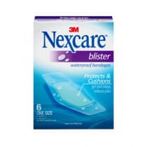 Nexcare Blister Waterproof Bandages 6 Pack
