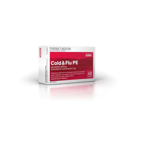 Buy Pharmacy Action Cold and Flu PE Online Chemist Australia