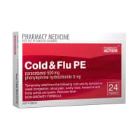 Pharmacy Action Cold and Flu PE 24 Tablets