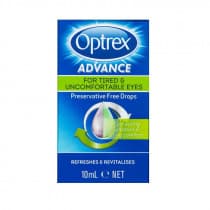 Optrex Advance For Tired Preservative Free Eye Drops 10ml