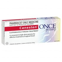 Canesten Vaginal Once Pess 500mg 1 (S3)